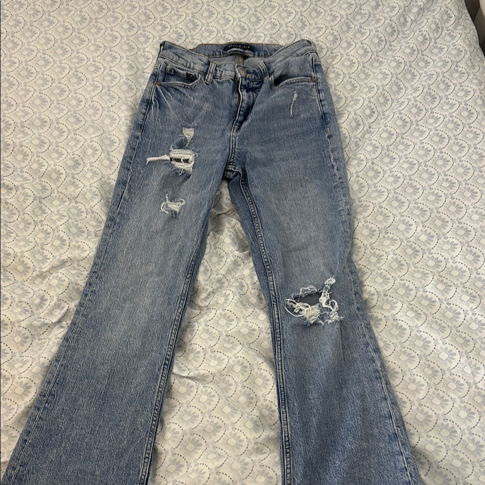 Aeropostale Light Blue Flare Jeans
